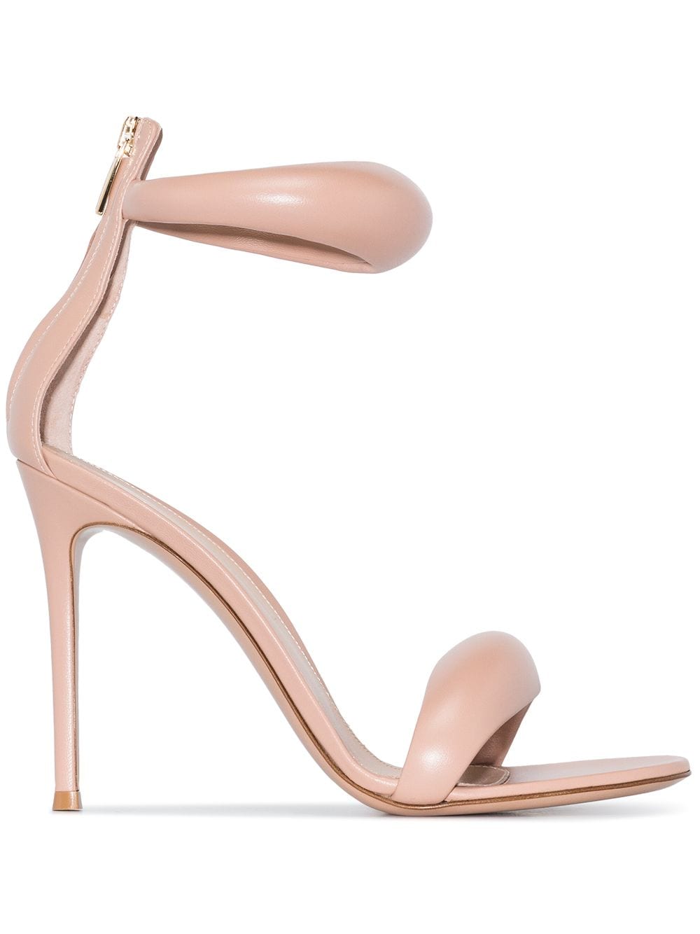 Gianvito Rossi GIANVITO ROSSI- Bijoux Leather Heel Sandals