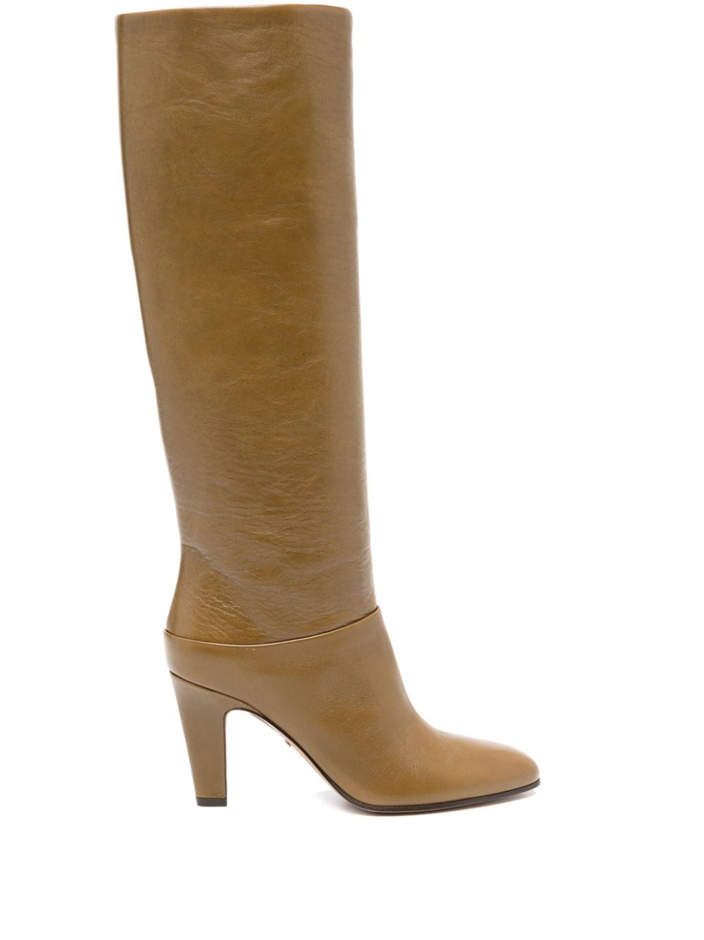 Chloé CHLOÉ- Eve Leather Heel Boots