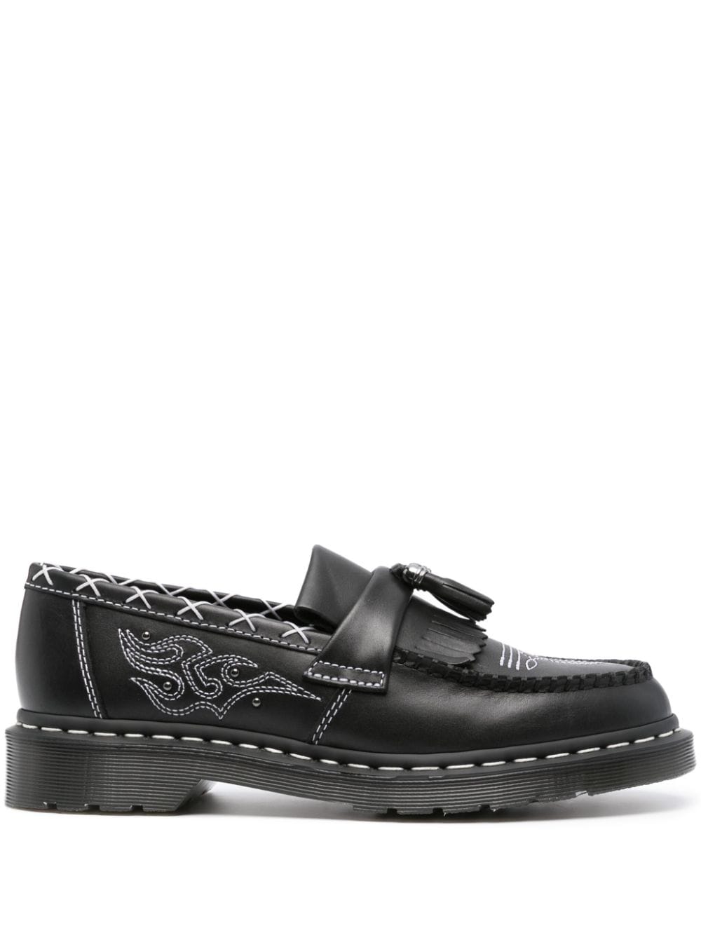 Dr. Martens DR. MARTENS- Adrian Gothic Americana Leather Loafes