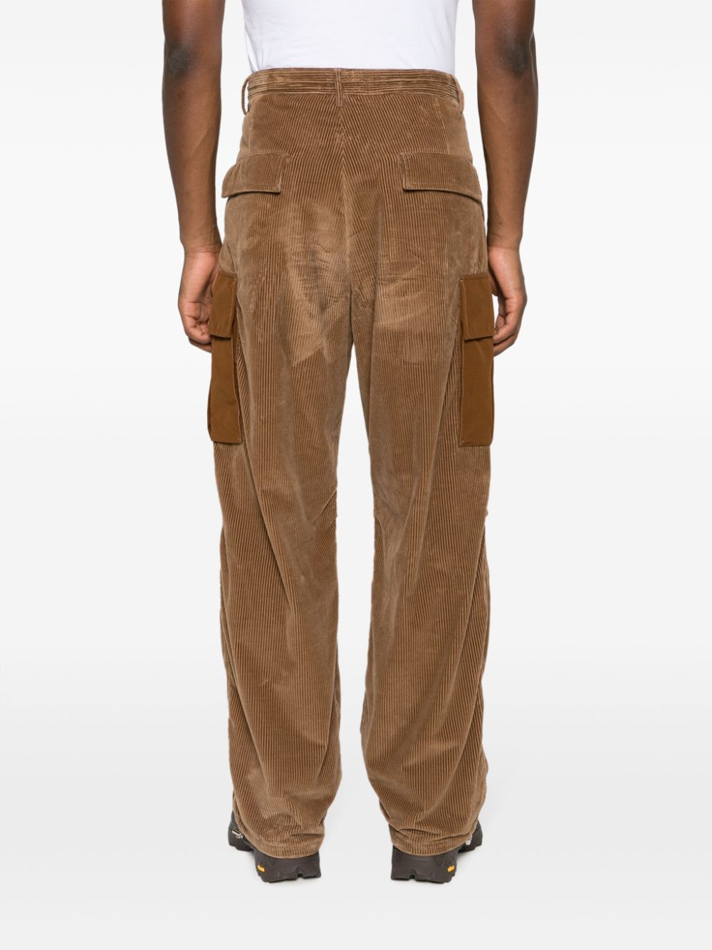 Moncler MONCLER- Ribbed Cargo Trousers