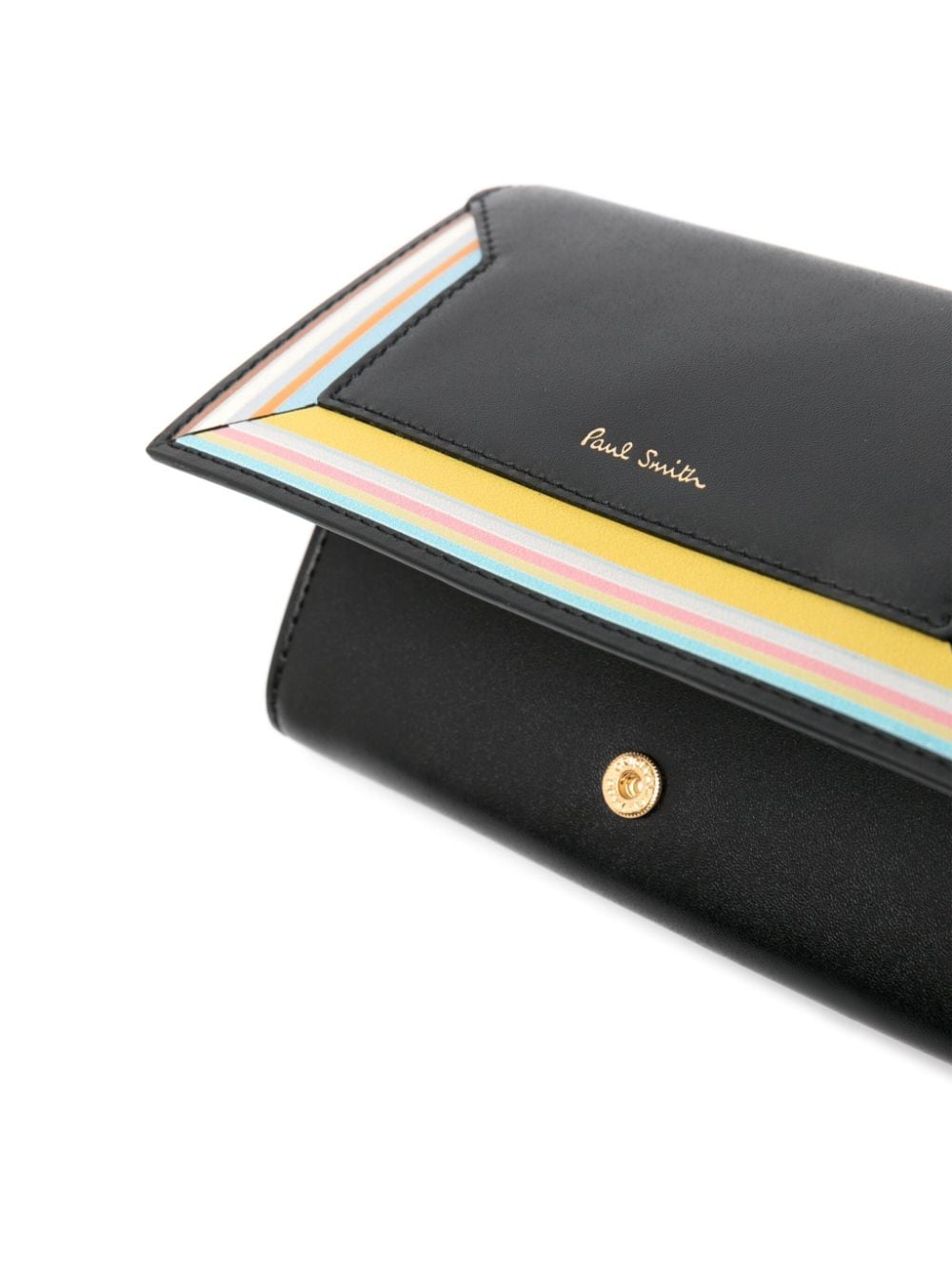 Paul Smith PAUL SMITH- Leather Wallet On Strap