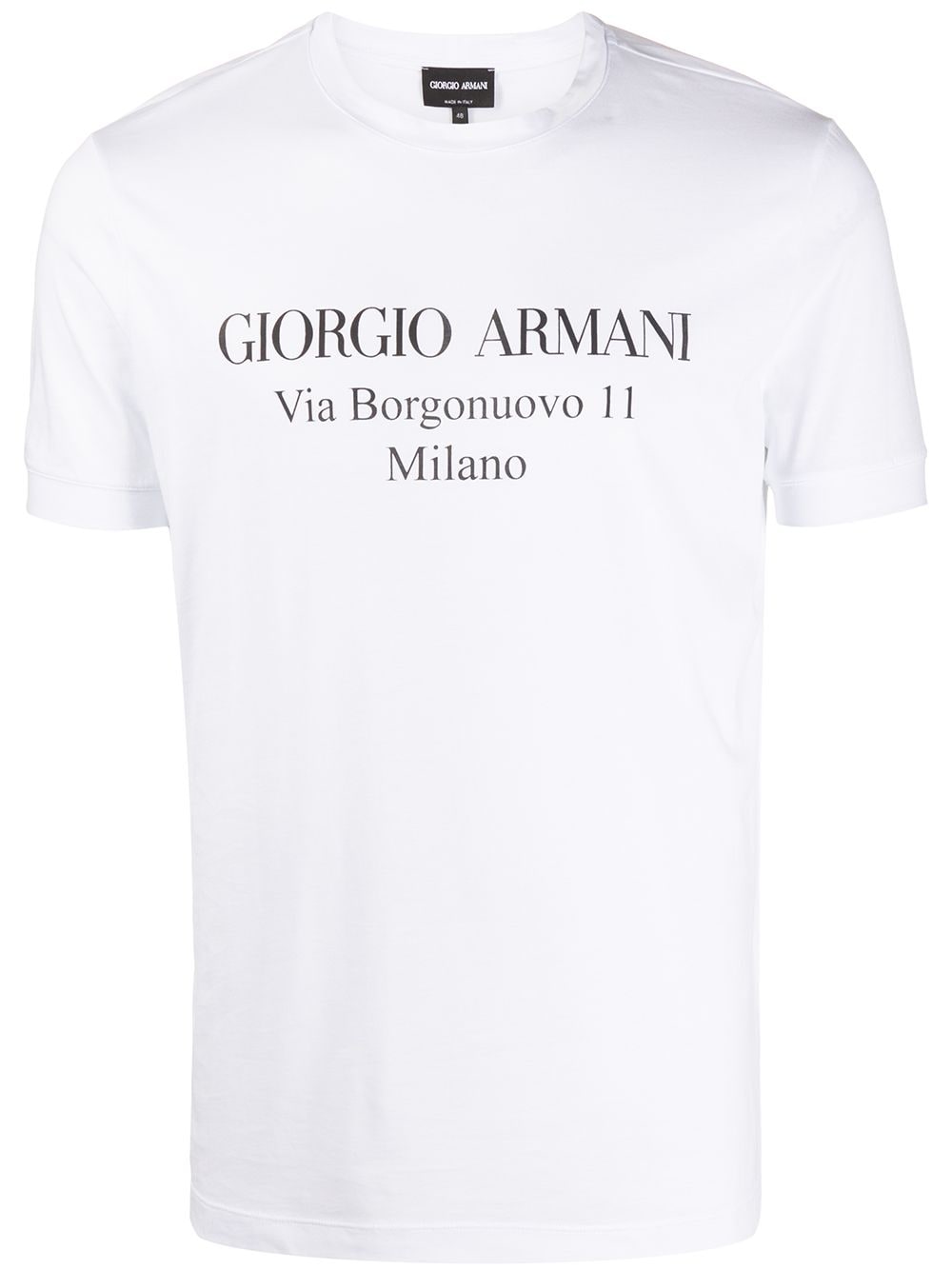 Giorgio Armani GIORGIO ARMANI- Logo Short Sleeve T-shirt