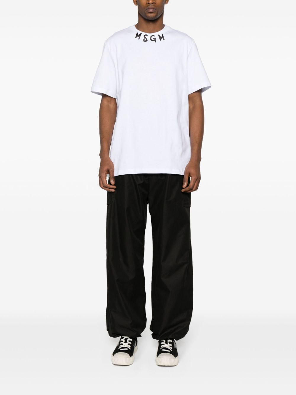 Msgm MSGM- Cotton T-shirt