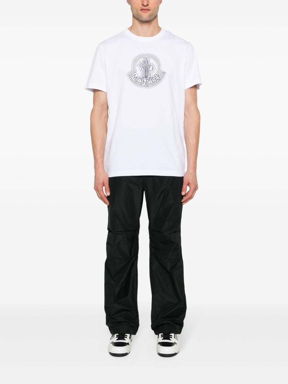 Moncler MONCLER- Logo Cotton T-shirt