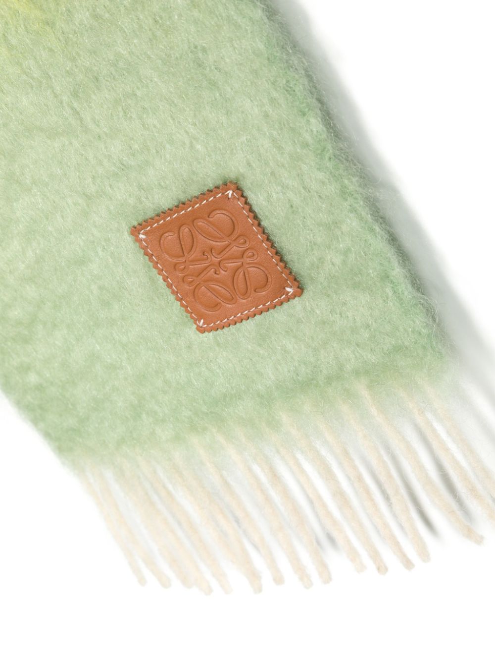 Loewe LOEWE- Striped Mohair And Wool Scarf