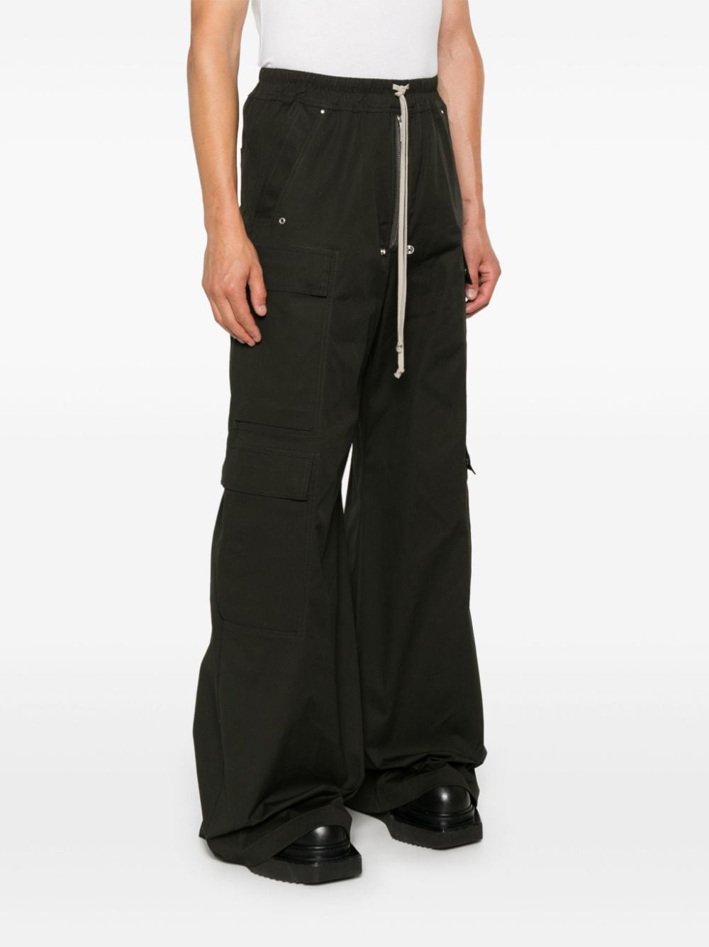 Rick Owens RICK OWENS- Trousers With Logo