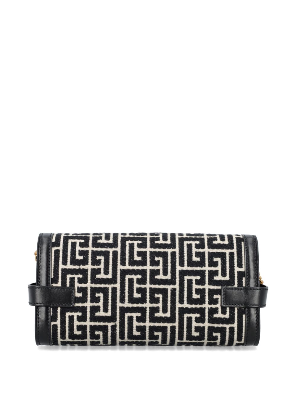 Balmain BALMAIN- B-buzz 23 Monogram Leather Clutch