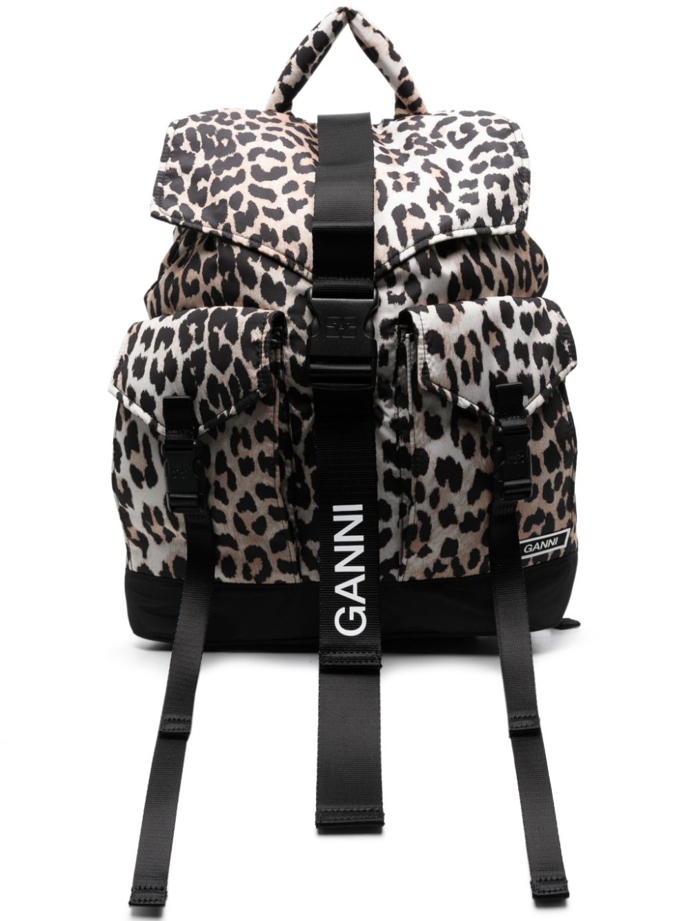 Ganni GANNI- Logo Tech Backpack