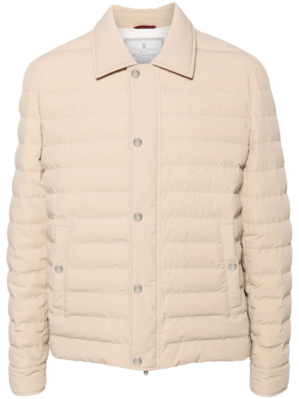 Brunello Cucinelli BRUNELLO CUCINELLI- Nylon Padded Jacket