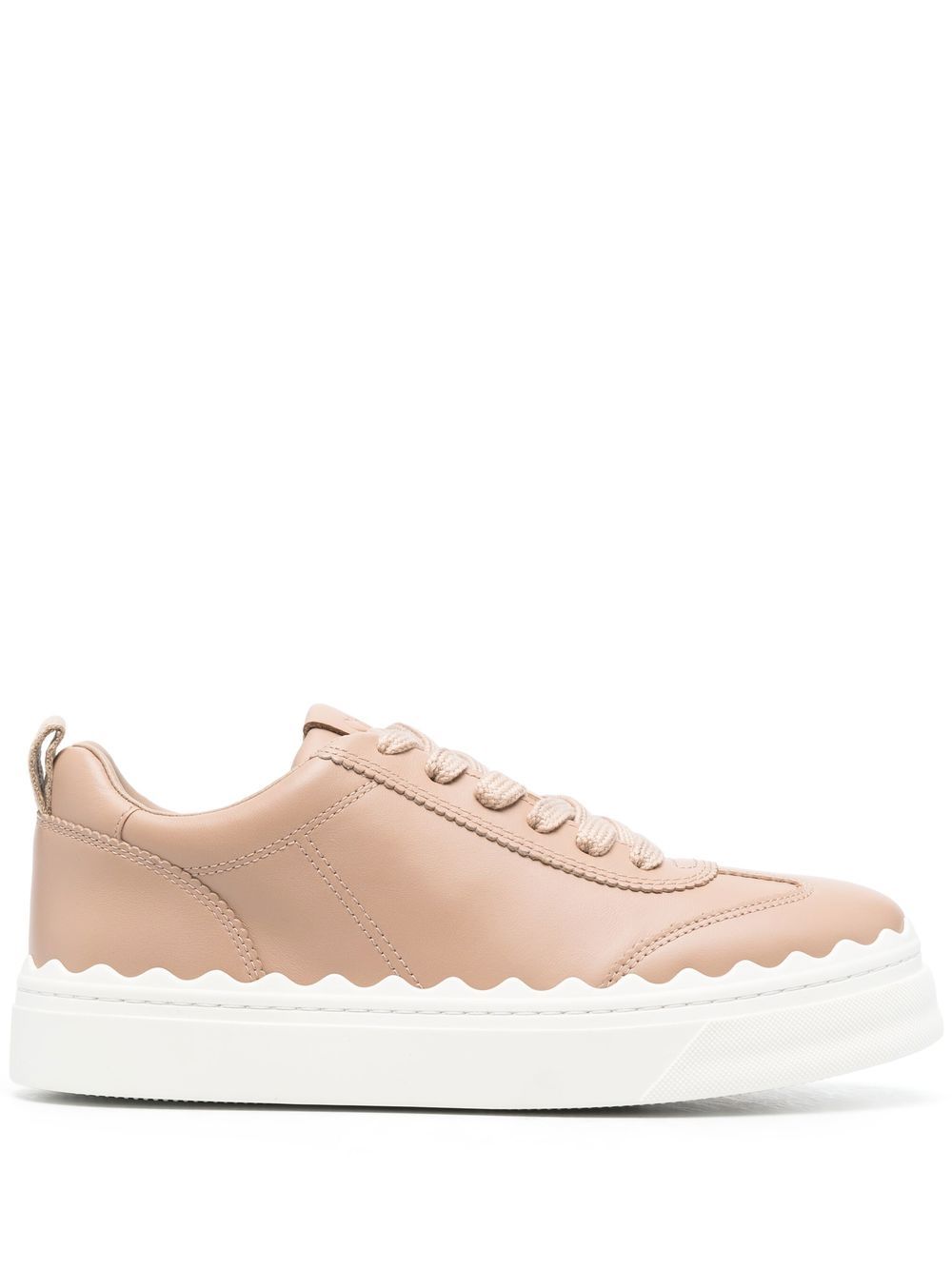 Chloé CHLOÉ- Lauren Leather Sneakers