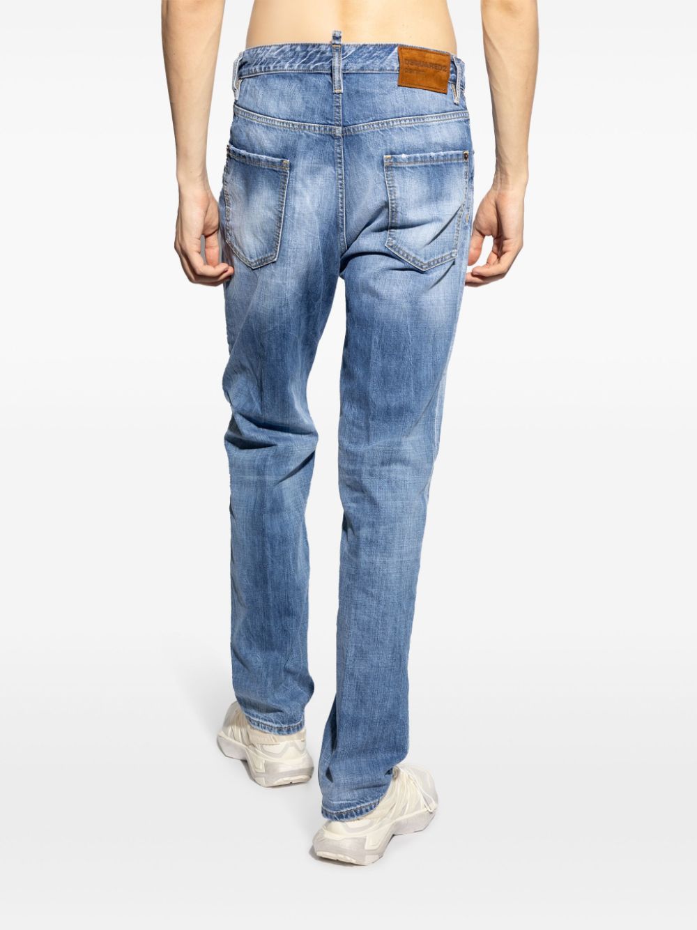 Dsquared2 DSQUARED2- 642 Denim Cotton Jeans