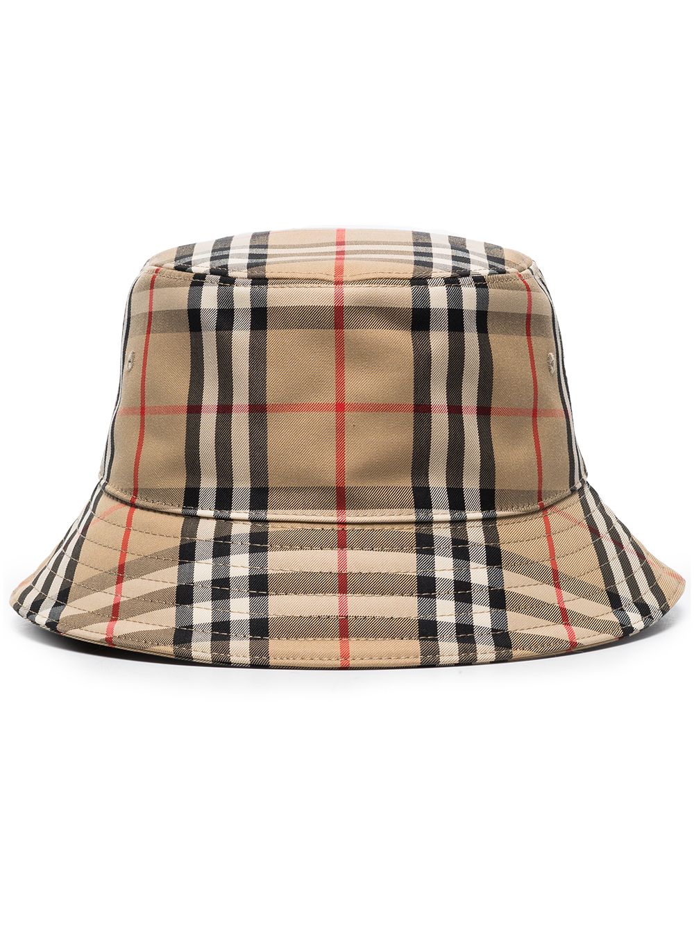 Burberry BURBERRY- Check Motif Bucket Hat