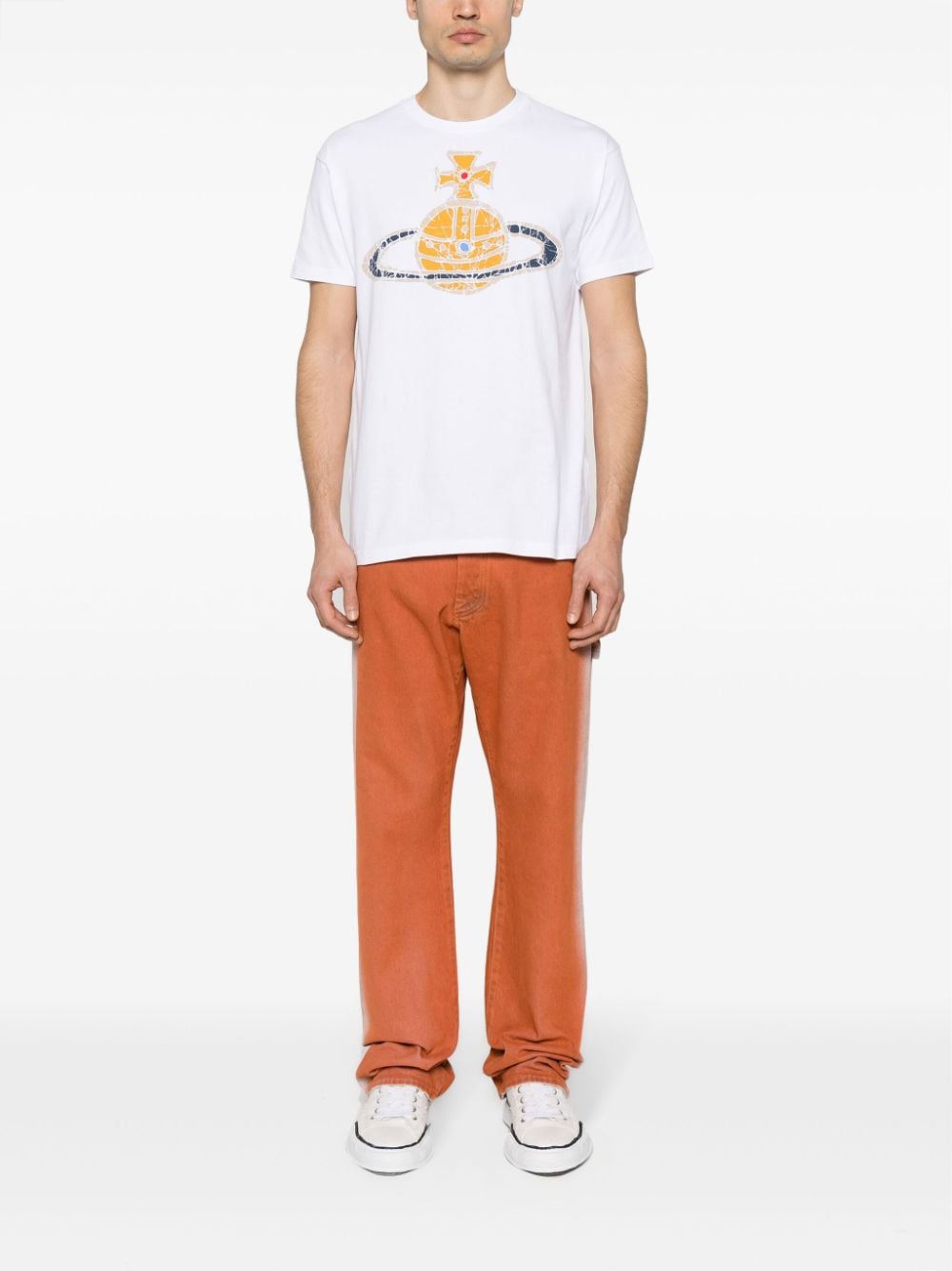 Vivienne Westwood VIVIENNE WESTWOOD- Logo Cotton T-shirt