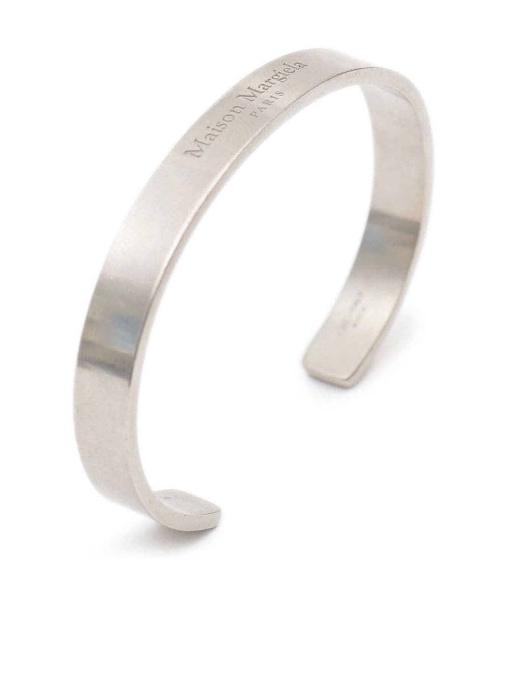 Maison Margiela MAISON MARGIELA- Bangle Bracelet With Engraved Logo