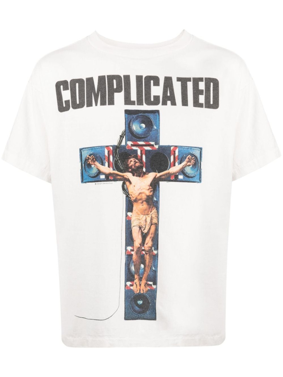 Saint Mxxxxxx SAINT MXXXXXX- Complicated Cotton T-shirt