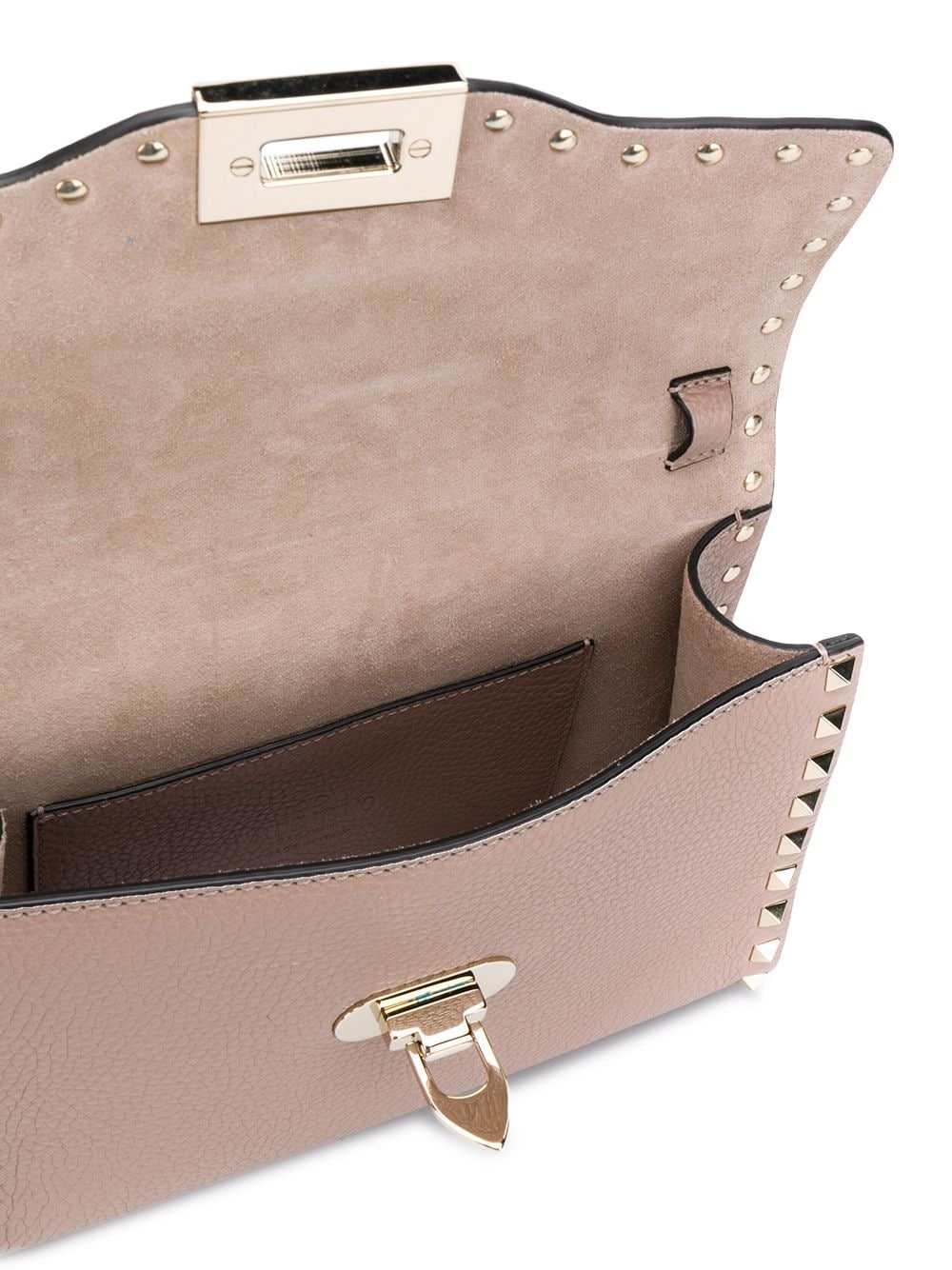 VALENTINO GARAVANI VALENTINO GARAVANI- Rockstud Small Leather Shoulder Bag