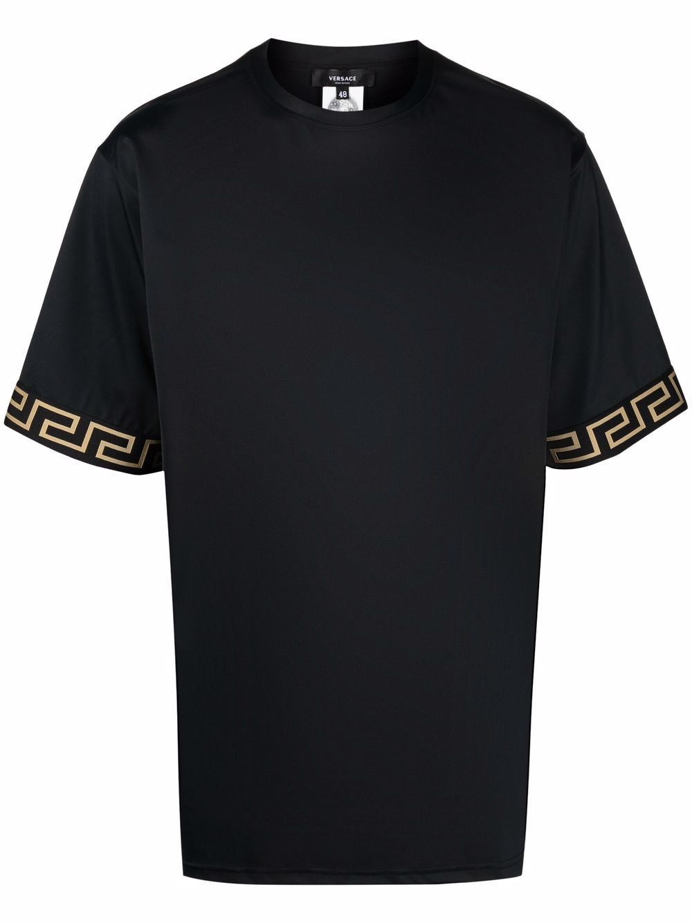 Versace VERSACE- Sporty T-shirt With Logo Greca Details