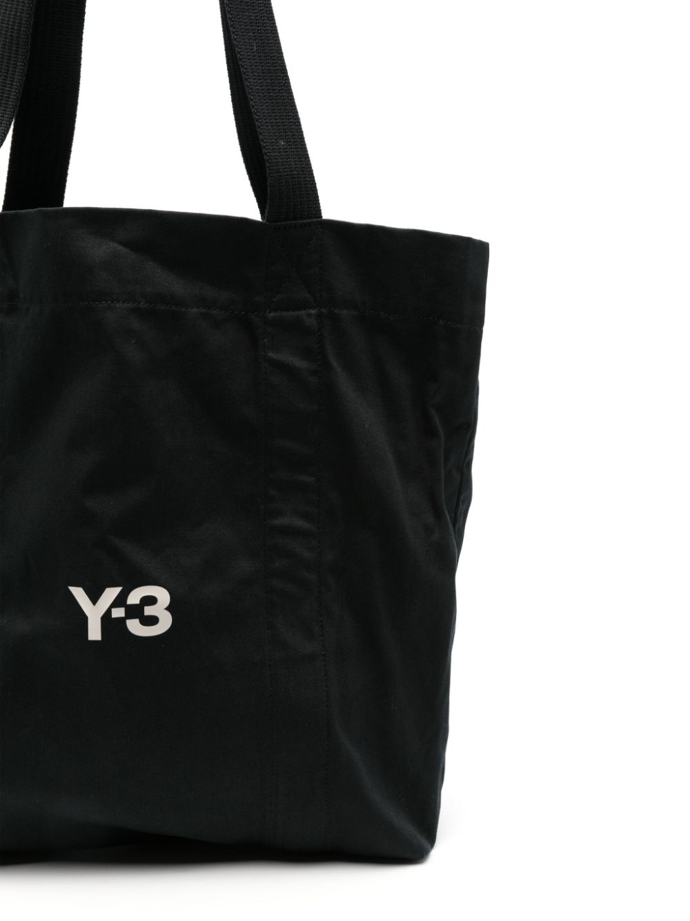 Y-3 Y-3- Logo Cotton Tote