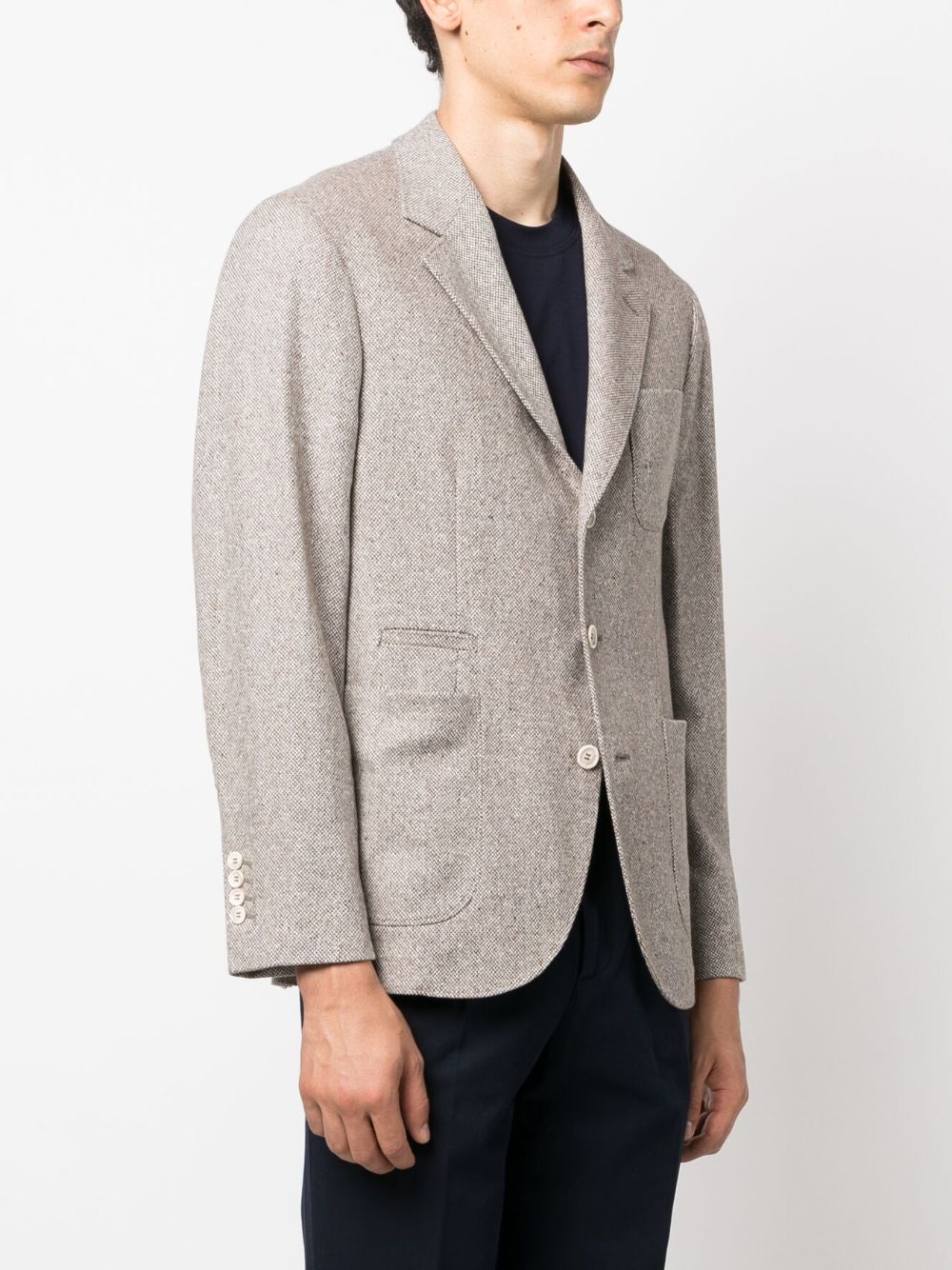 Brunello Cucinelli BRUNELLO CUCINELLI- Single-breasted Jacket