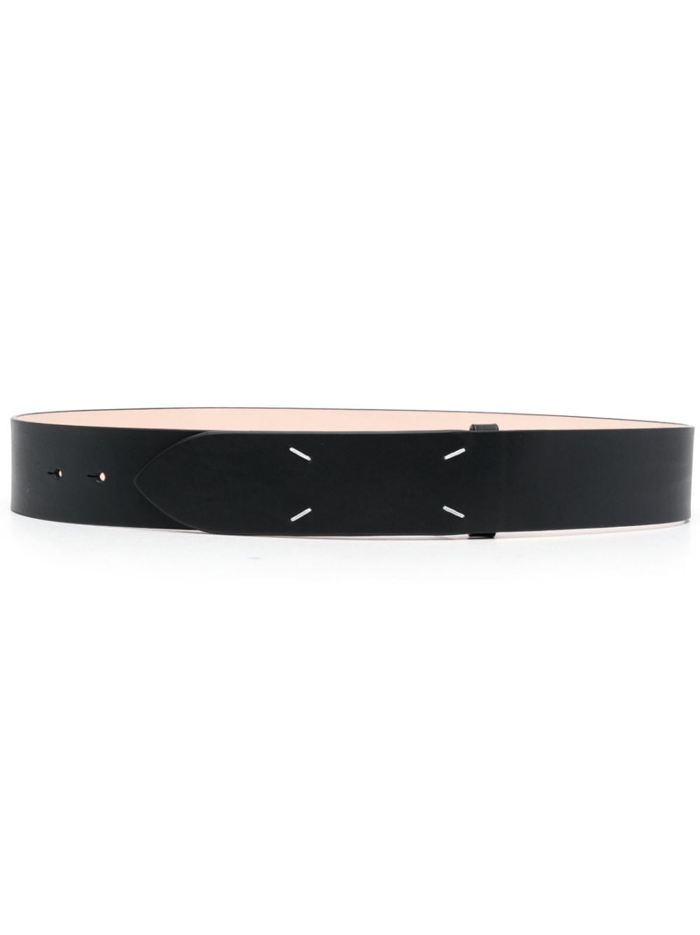 Maison Margiela MAISON MARGIELA- Four Stitches Leather Belt