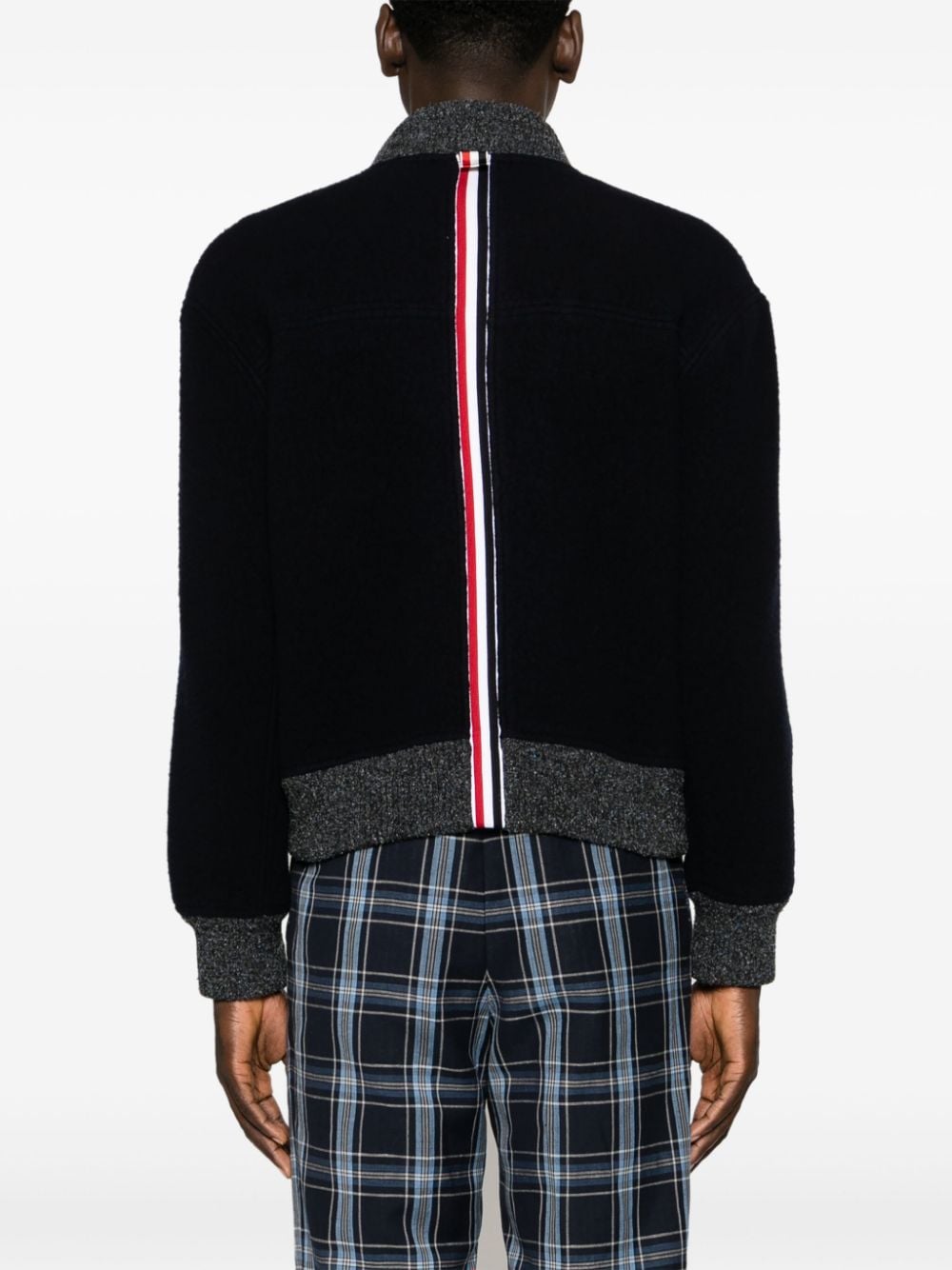 Thom Browne THOM BROWNE- Rwb Wool Bomber Jacket