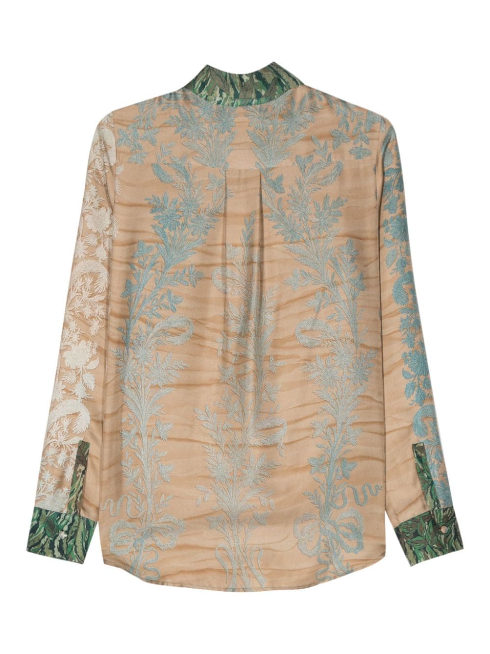 Pierre-Louis Mascia PIERRE-LOUIS MASCIA- Printed Silk Shirt