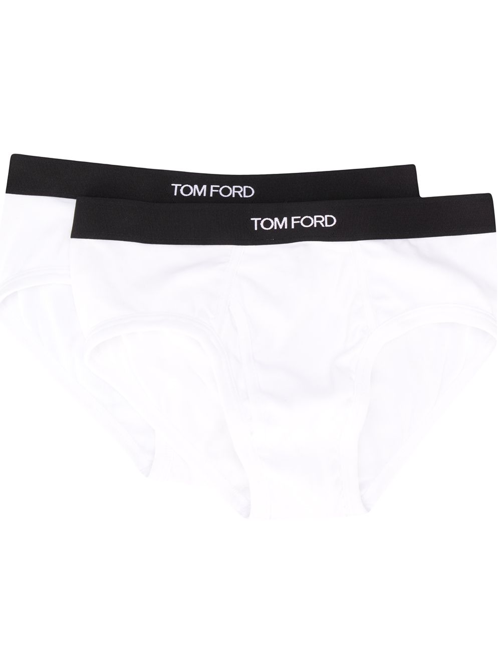 Tom Ford TOM FORD- Logo Cotton Briefs