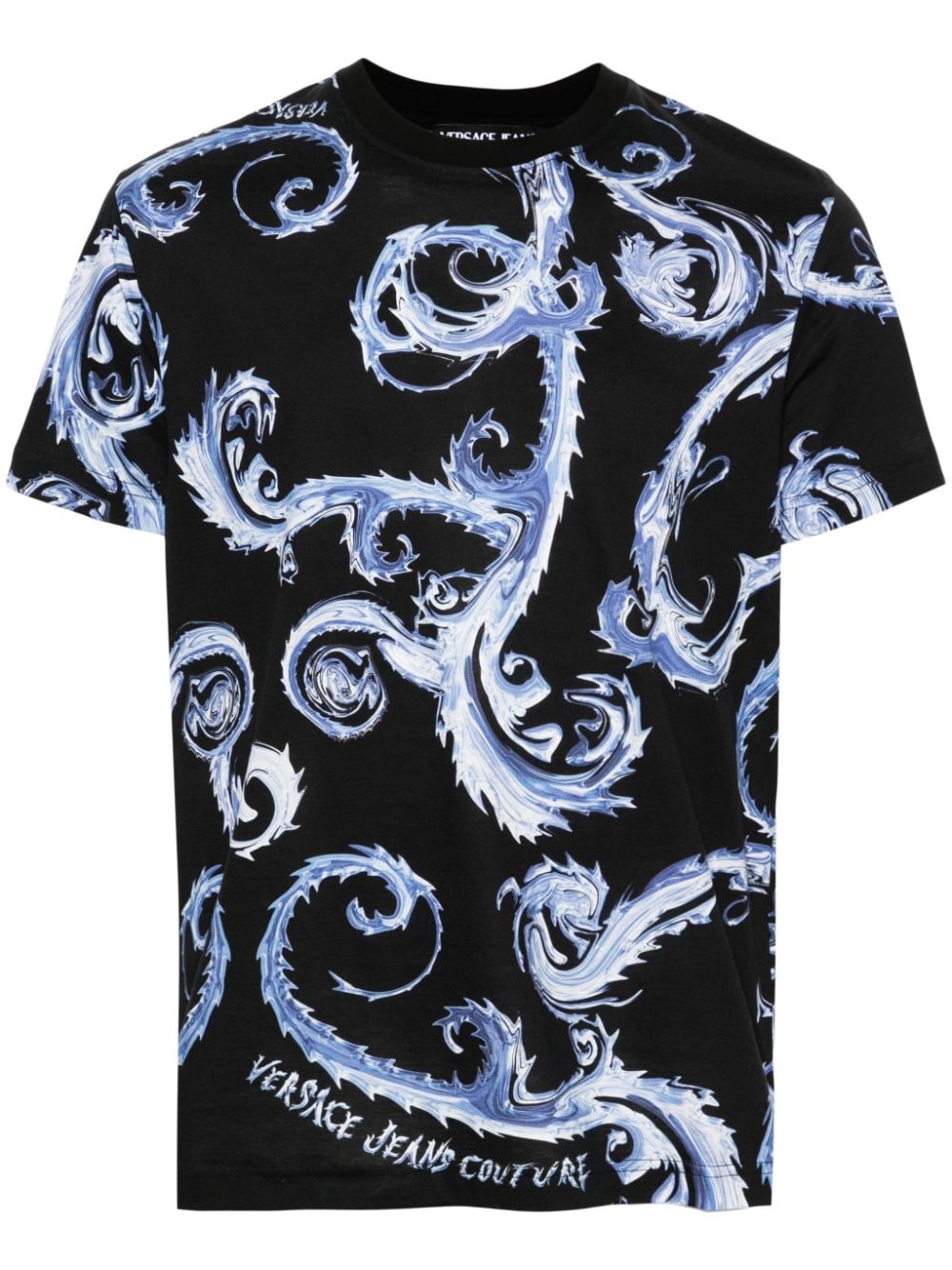 Versace Jeans Couture VERSACE JEANS COUTURE- Short Sleeve T-shirt With Print