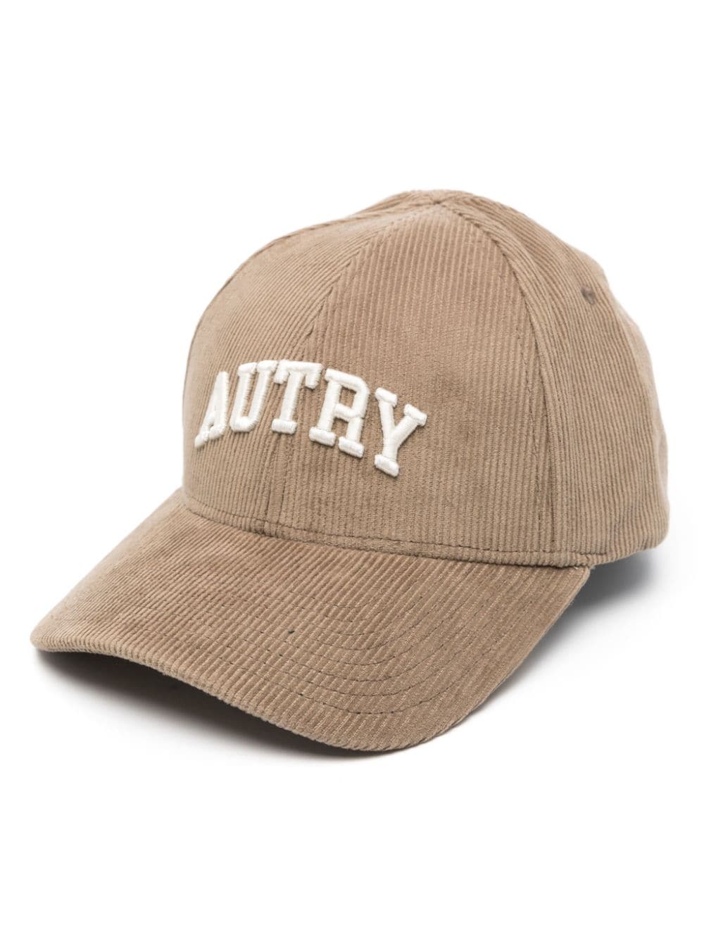 AUTRY AUTRY- Logo Velvet Baseball Cap