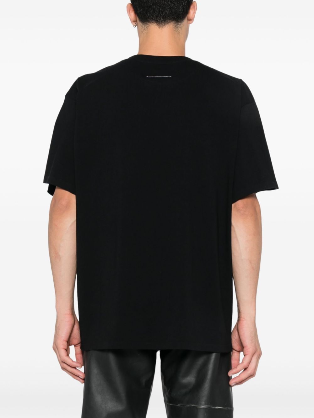 MM6 Maison Margiela MM6 MAISON MARGIELA- Logo Cotton T-shirt