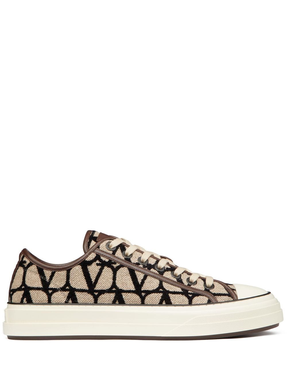 VALENTINO GARAVANI VALENTINO GARAVANI- Totaloop Toile Iconographe Sneakers