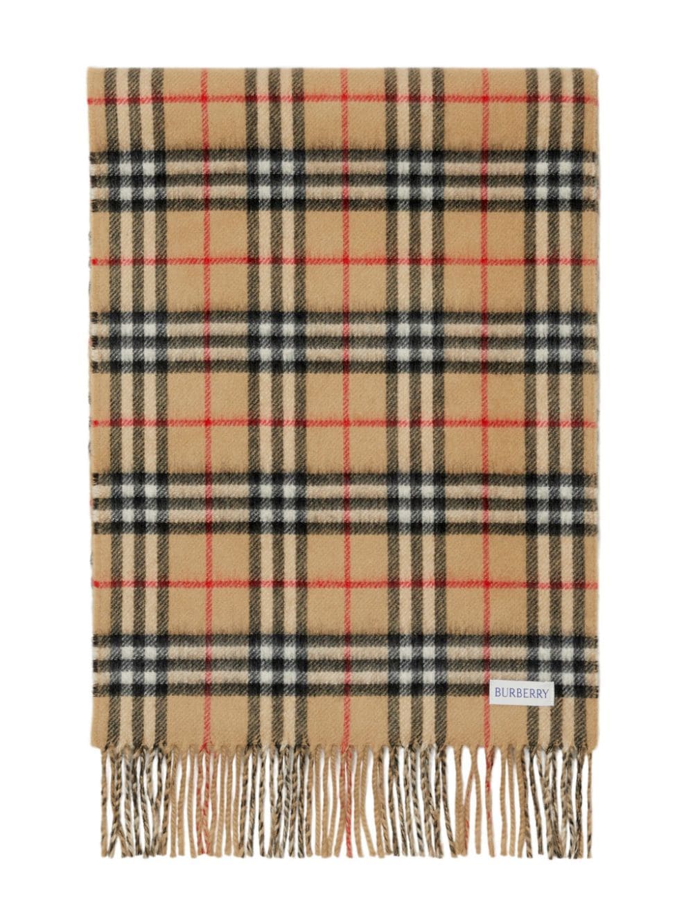 Burberry BURBERRY- Check Reversible Cashmere Scarf