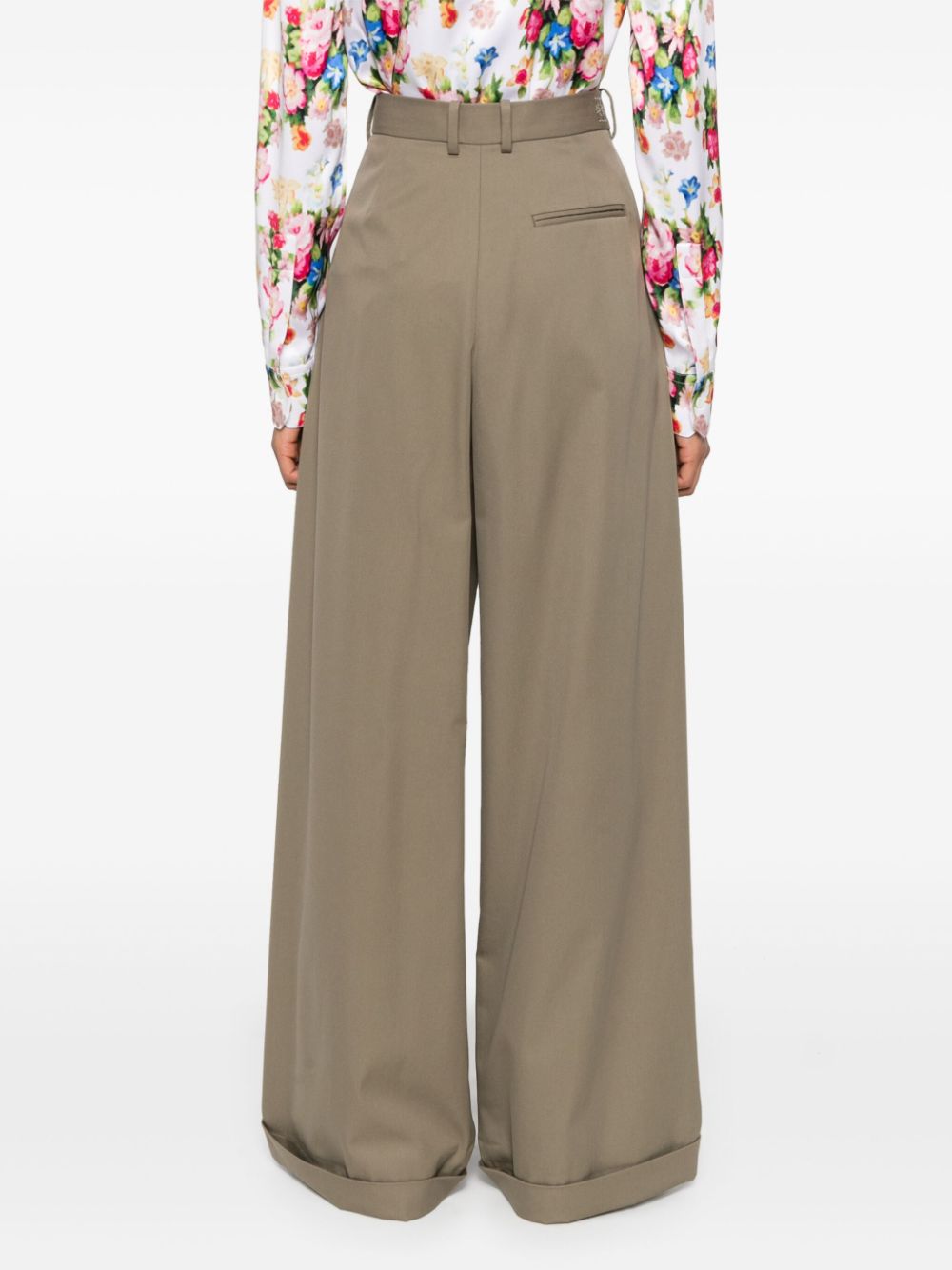 Loewe LOEWE- Cotton And Silk Blend Trousers