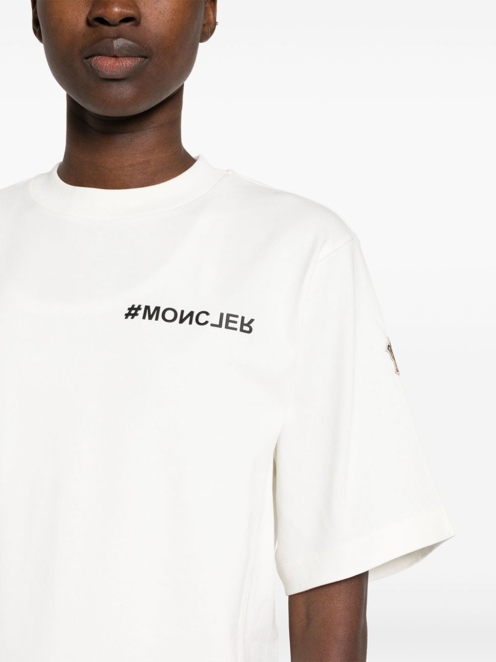 Moncler Grenoble MONCLER GRENOBLE- Logo Cotton T-shirt