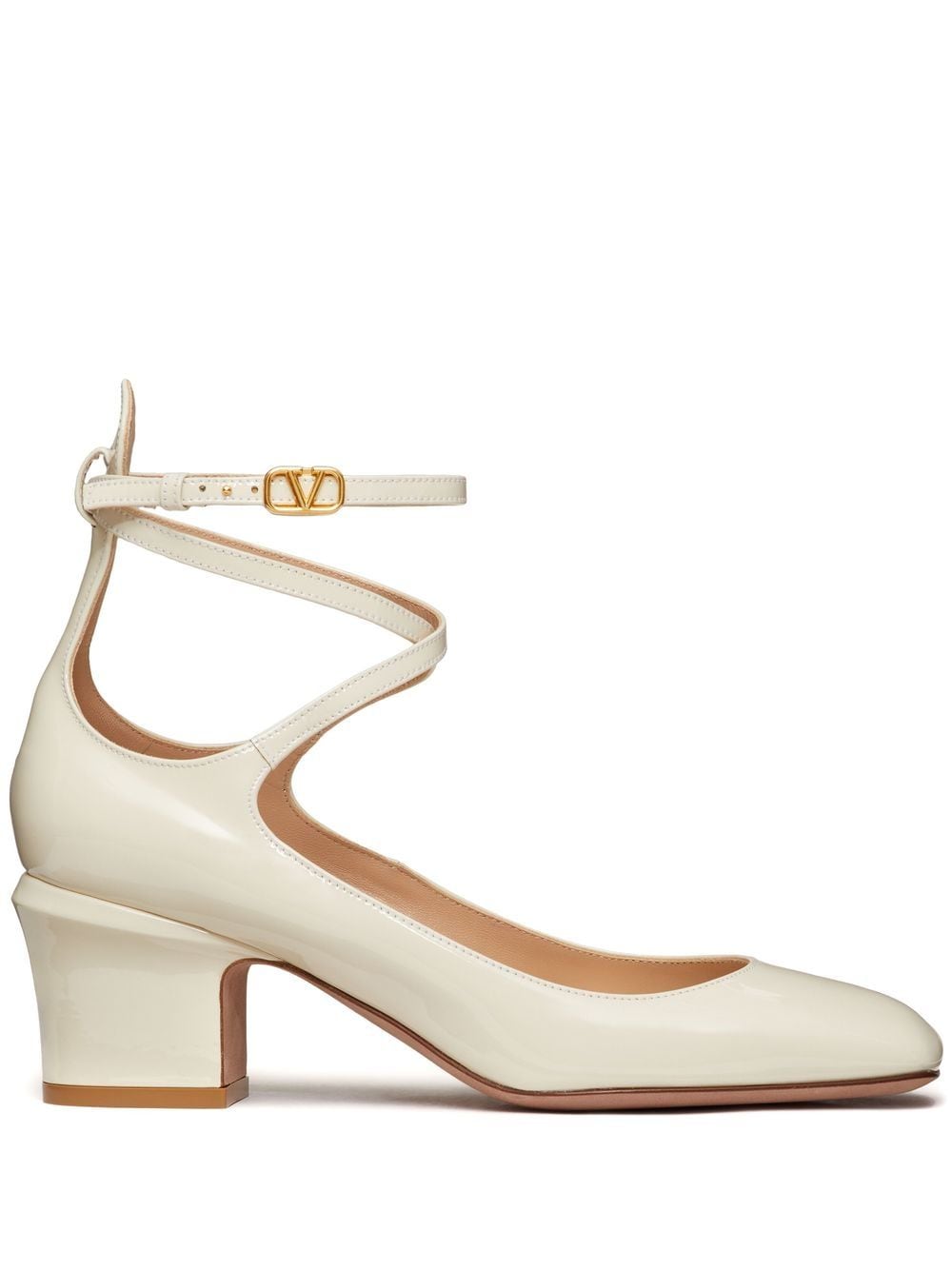 VALENTINO GARAVANI VALENTINO GARAVANI- Tan-go Leather Pumps