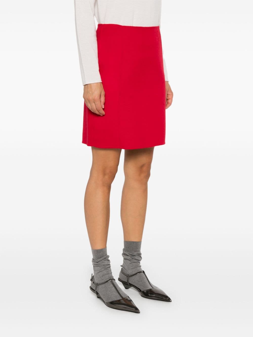 Parosh PAROSH- Wool Mini Skirt