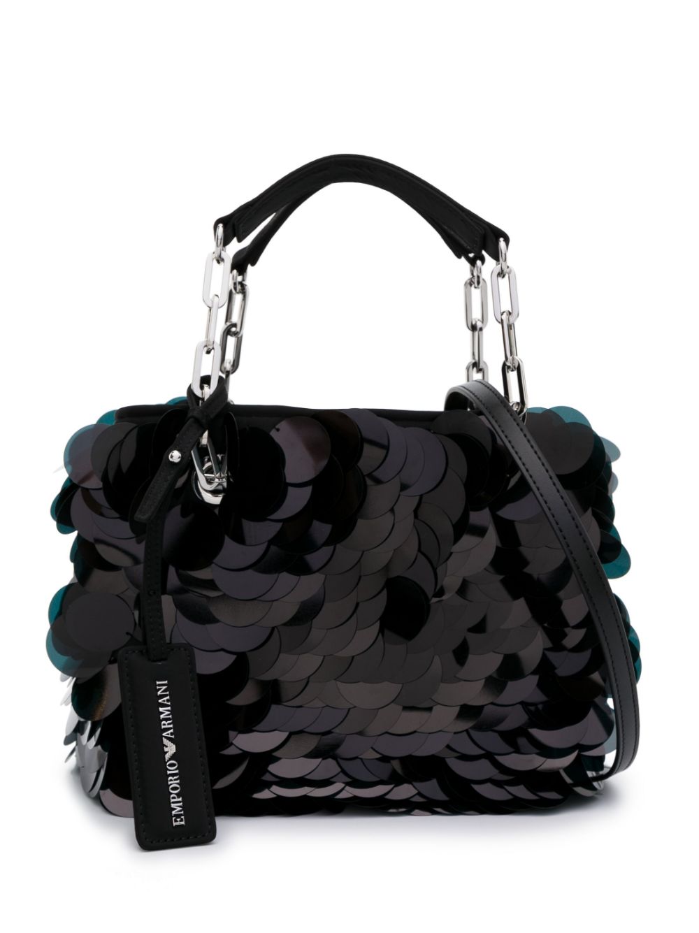 Emporio Armani EMPORIO ARMANI- Sequined Mini Shopping Bag