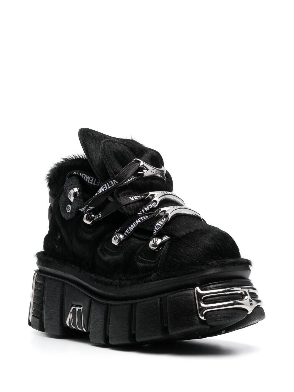 Vetements X New Rock VETEMENTS X NEW ROCK- Leather Platform Sneakers