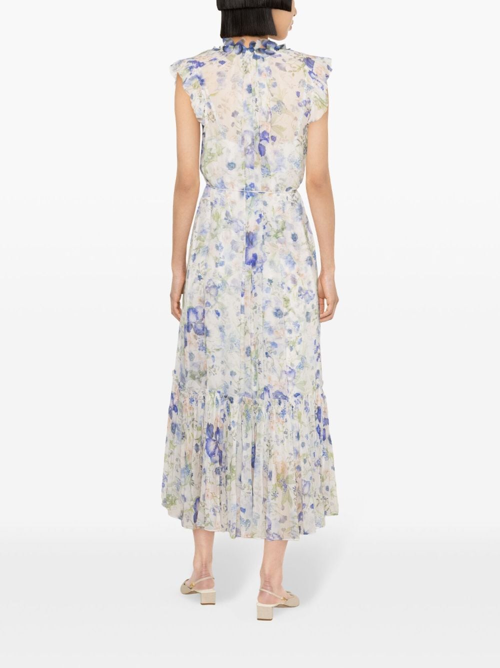 Zimmermann ZIMMERMANN- Floral Print Midi Dress