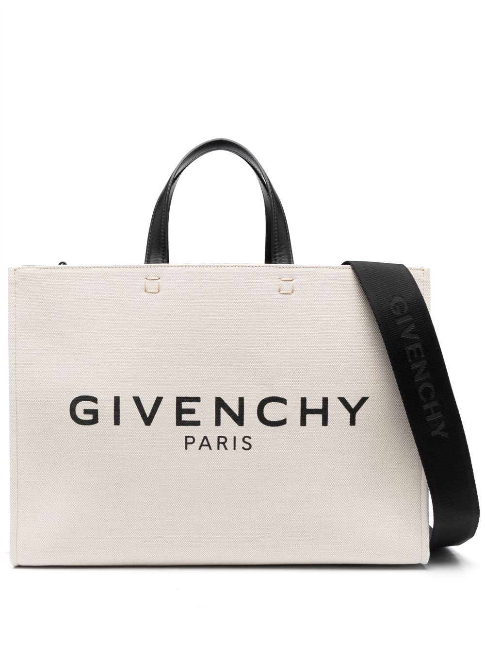 Givenchy GIVENCHY- G-tote Medium Canvas Tote Bag