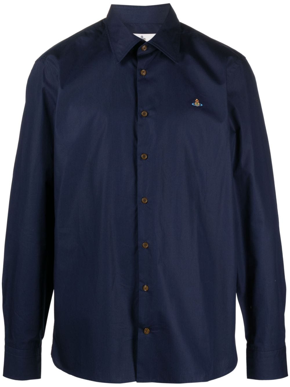 Vivienne Westwood VIVIENNE WESTWOOD- Logo Cotton Shirt