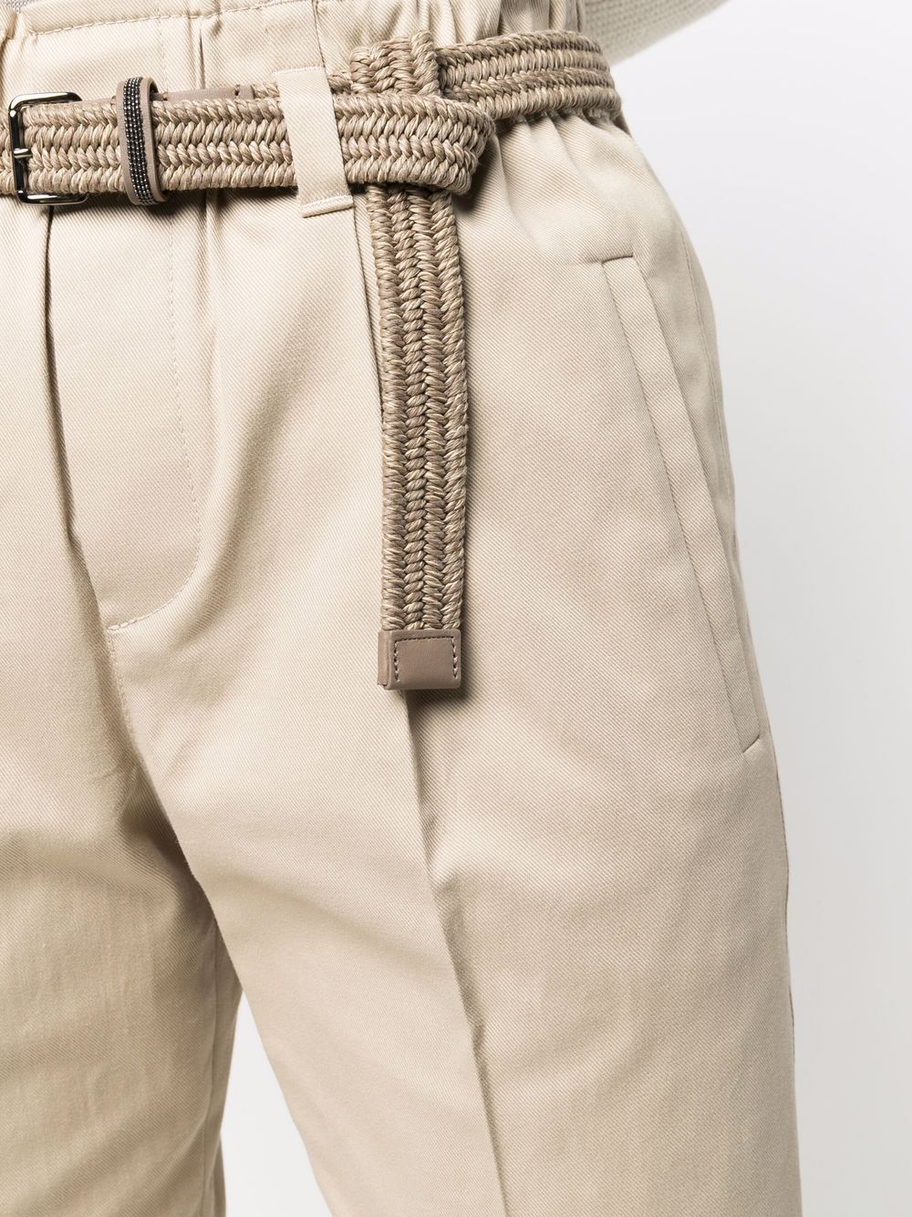 Brunello Cucinelli BRUNELLO CUCINELLI- Cotton Chino Trousers