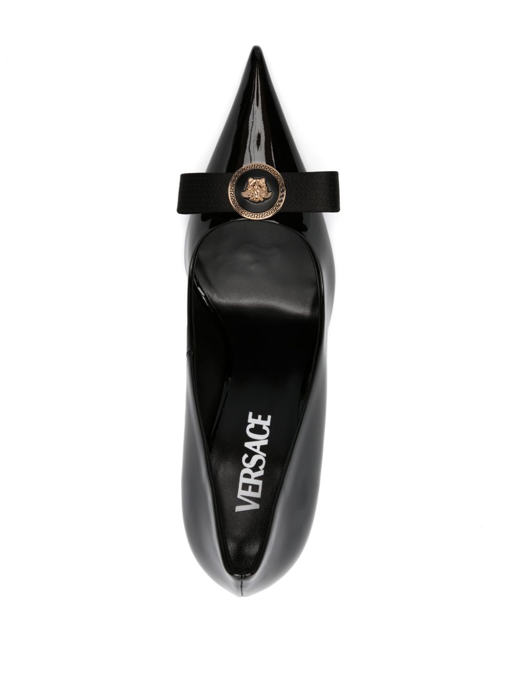 Versace VERSACE- La Medusa Patent Leather Pumps