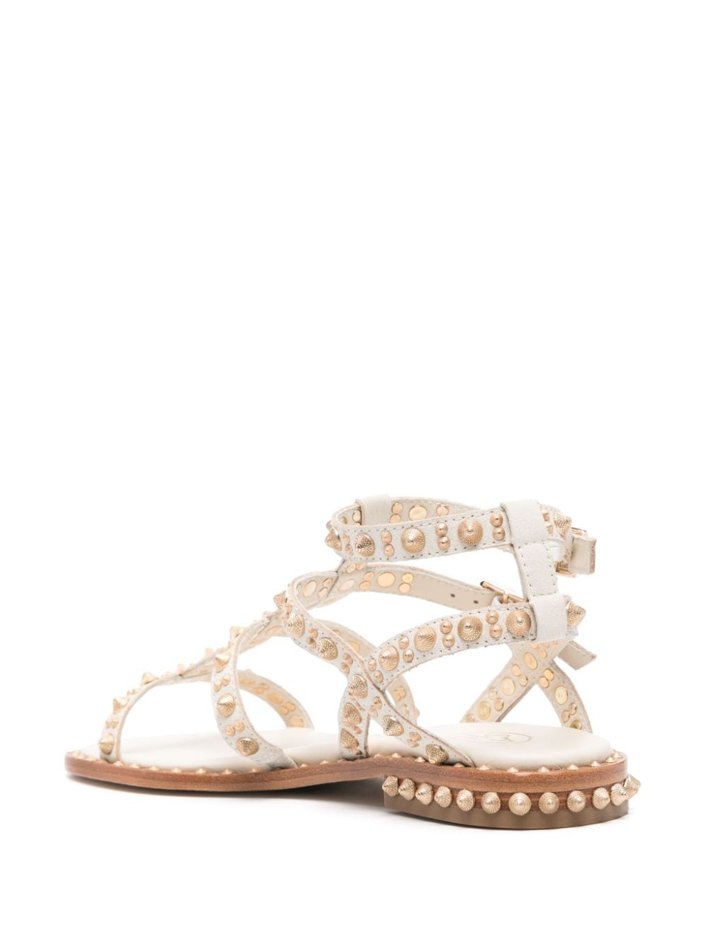 Ash ASH- Pepsy Studded Leather Sandals