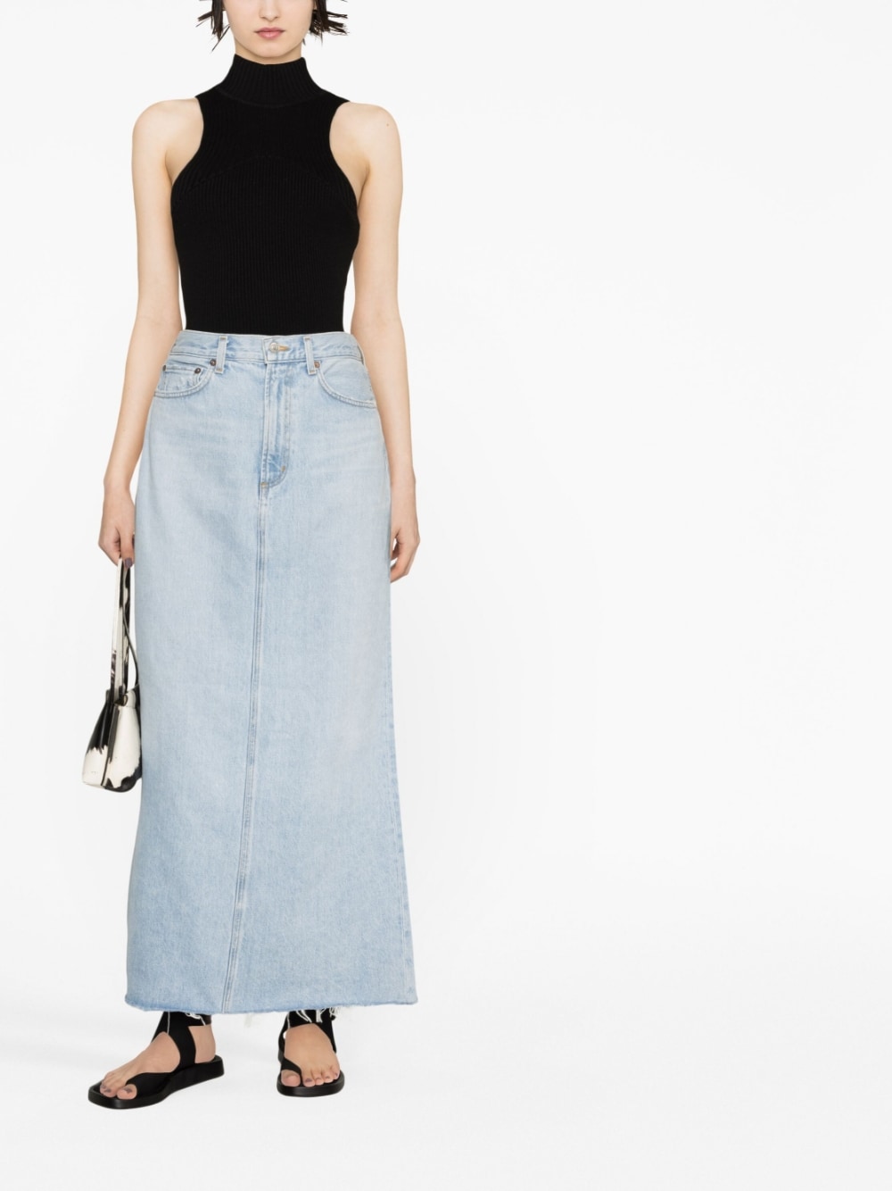 AGOLDE AGOLDE- Denim Maxi Skirt