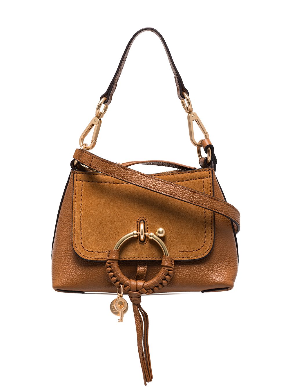 See By Chloé SEE BY CHLOÉ- Joan Mini Leather Crossbody Bag