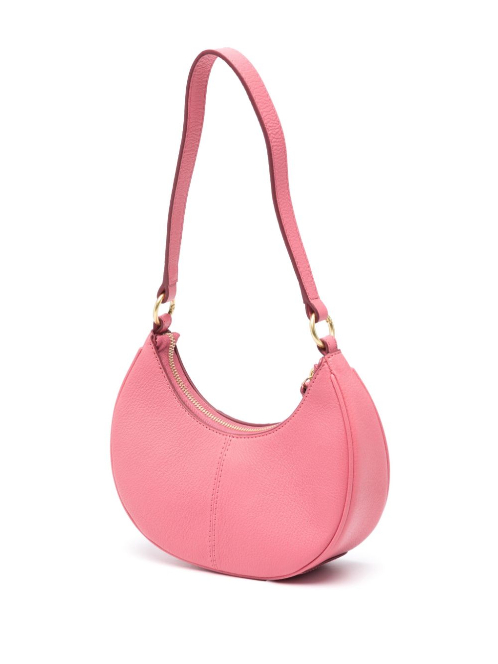 See By Chloé SEE BY CHLOÉ- Hana Half-moon Leather Shoulder Bag