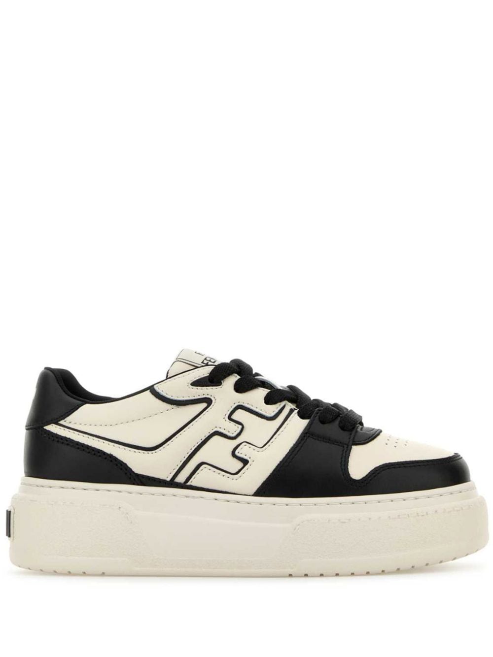 FENDI FENDI- Fendi Match Leather Sneakers