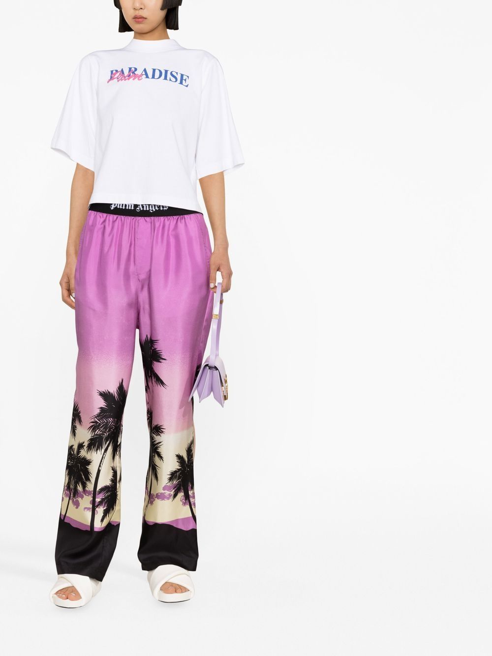 PALM ANGELS PALM ANGELS- Pink Sunset Pajama Pants