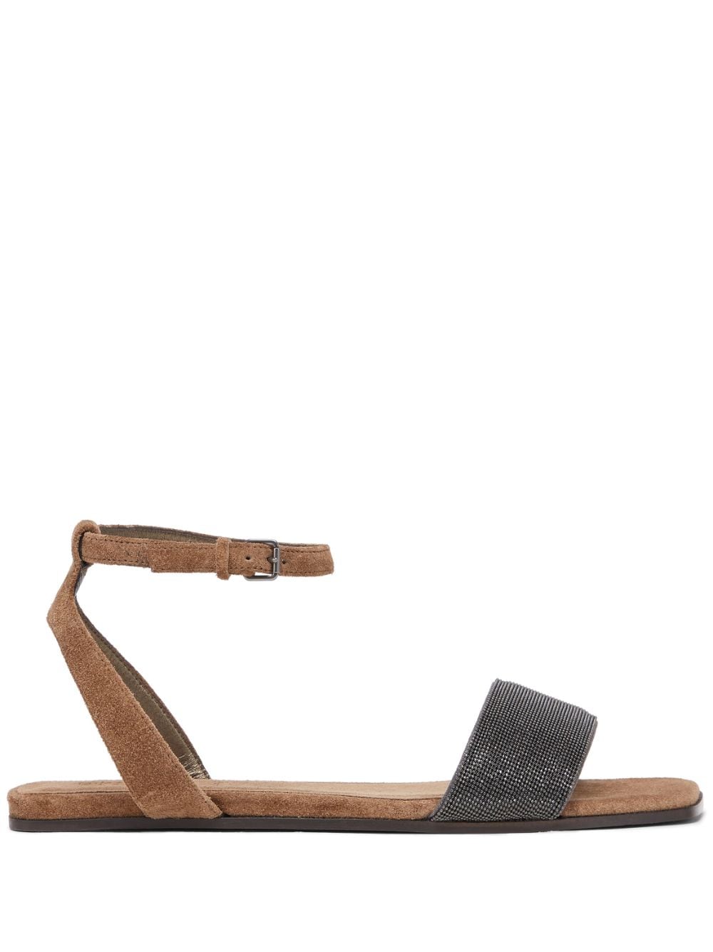 Brunello Cucinelli BRUNELLO CUCINELLI- Suede Sandals